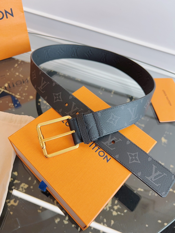 ルイヴィトンベルト角部分ディテール